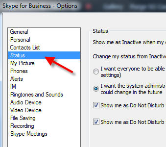 skype for business contacts not showing up on mac