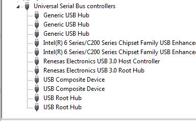 update generic usb hub driver